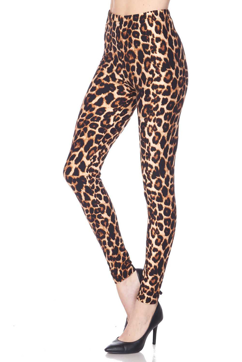 Classy Leopard Print Ankle Leggings