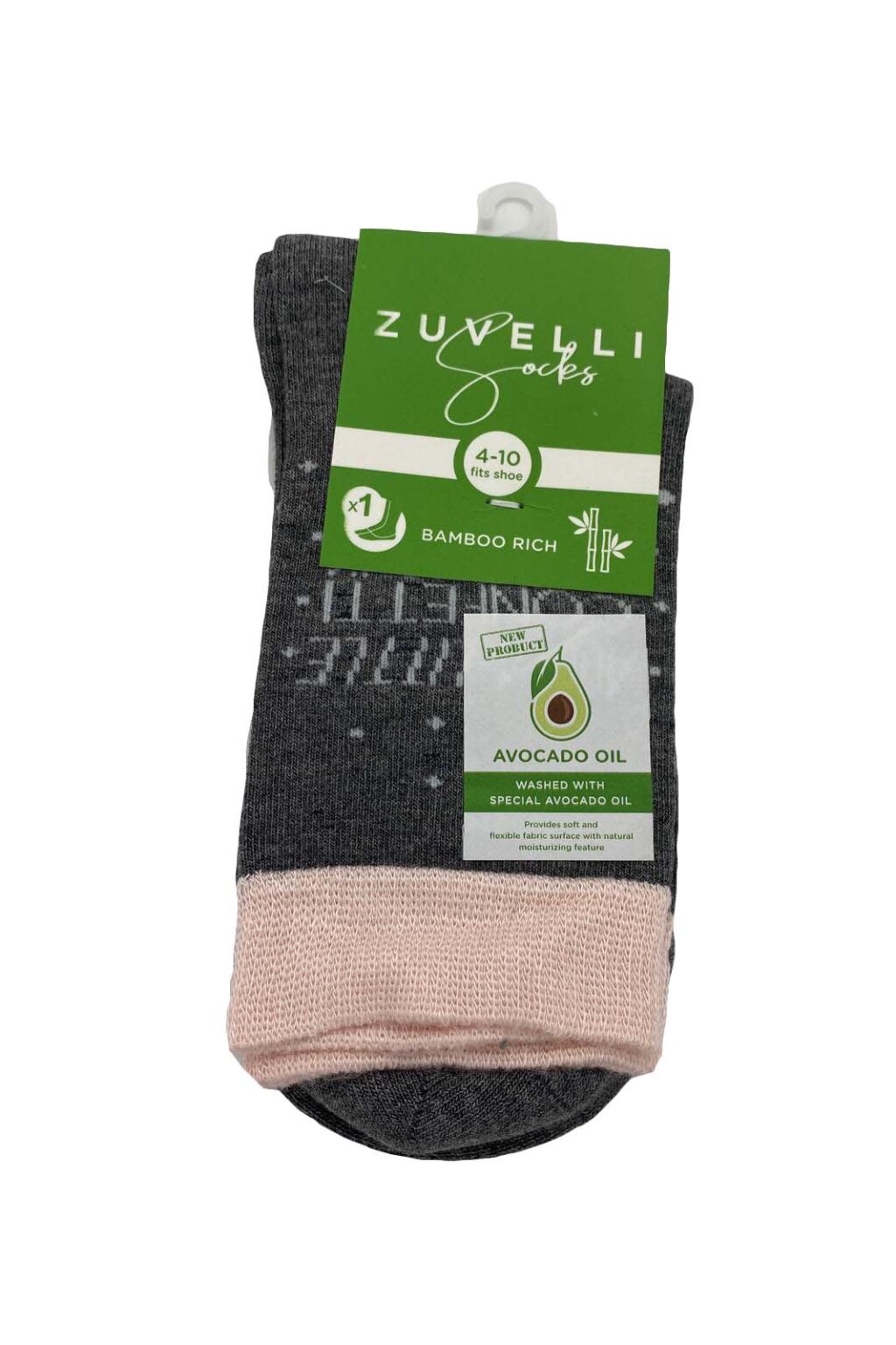 Women's Assorted Bamboo Socks Style No 4