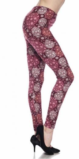PLUS Solid Ankle Leggings with 3 Inch Waistband - Lavender - 6 pack