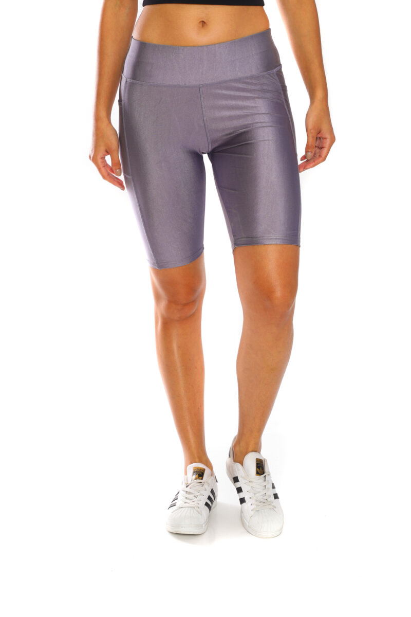 Bermuda Biker Shorts - Charcoal Grey - 6 Pack