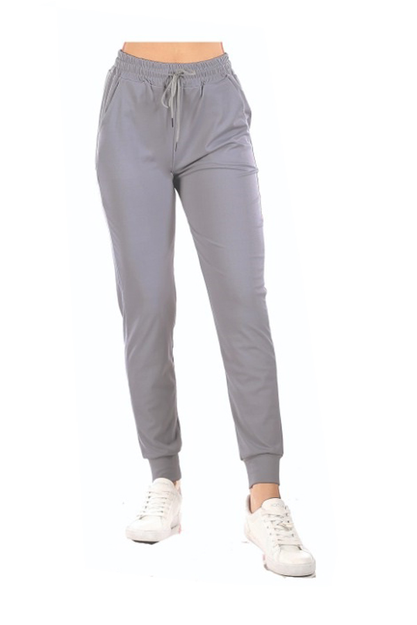 Solid Essential Joggers - Grey