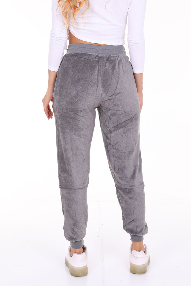 Women's Poly Cozy Jogger Pants - Grey