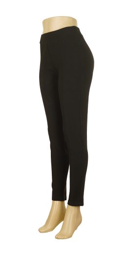 Full Length Leggings with Reflective Dots Detail - Berry