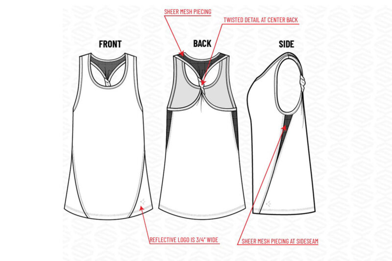 Twisted Racer Back Tank Top