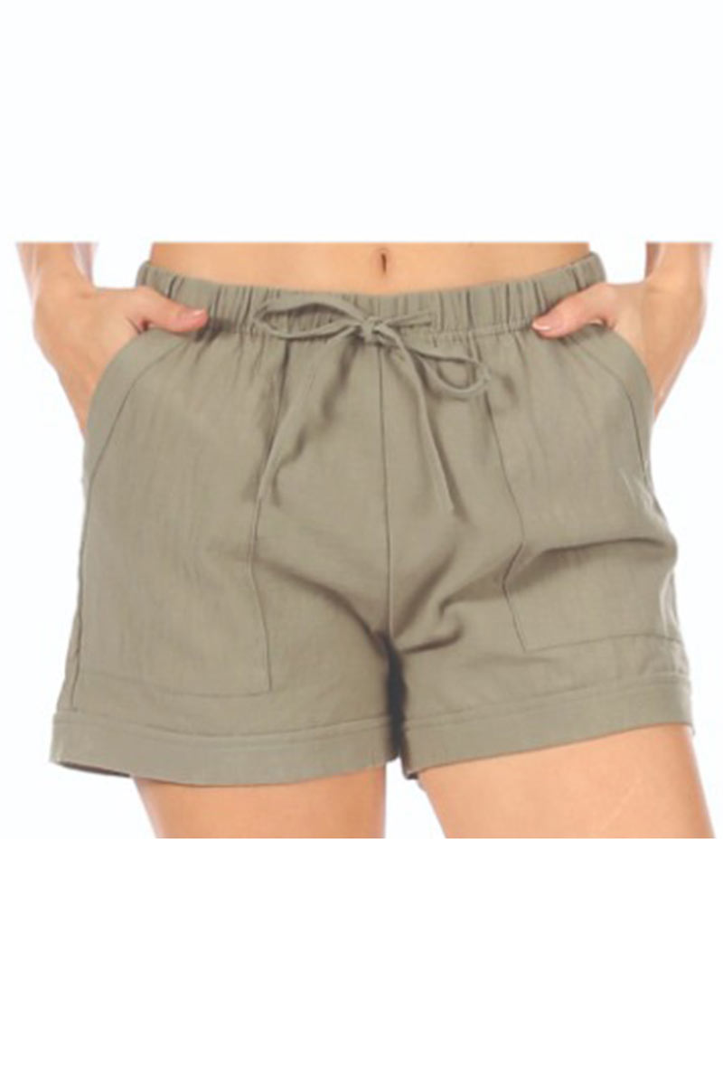 Draw String Out Pocket Shorts