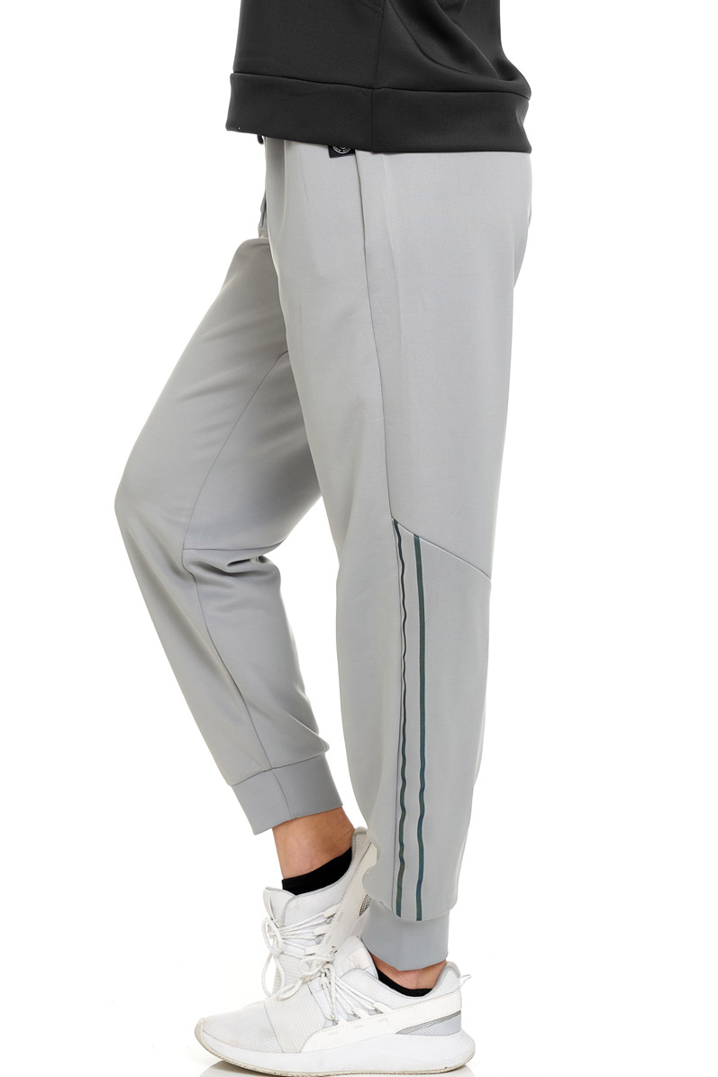 Solid Active Two Stripes Jogger - Grey