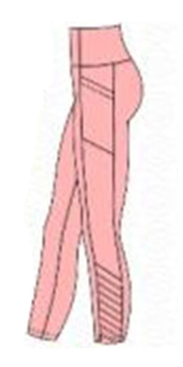 Women's 7/8 Leggings - Pink