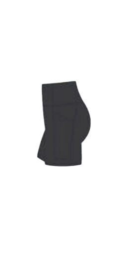 Capri Leggings with Side Pockets - Black