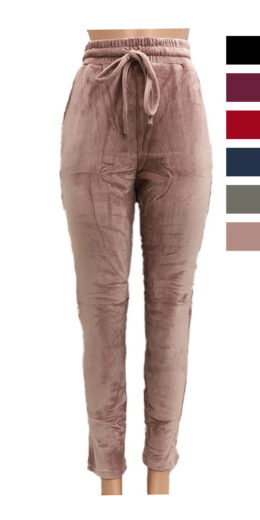 Velvet Fabric Pants
