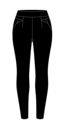 Women's Scuba Pant With Fleece Lined Detail, SFP-2330