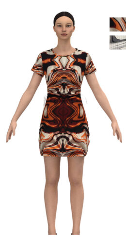 Women's Printed Design Dress