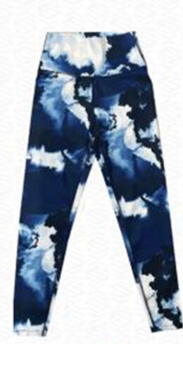 Printed Active Leggings with Pockets